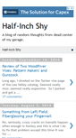 Mobile Screenshot of halfinchshy.com